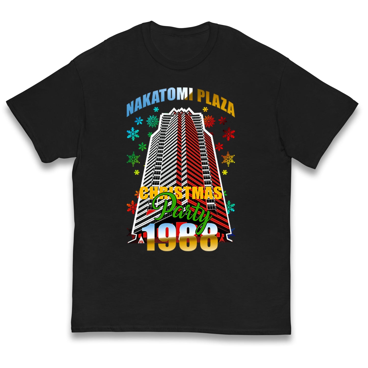 nakatomi plaza christmas t shirt