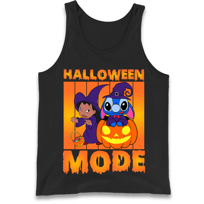 Lilo And Stitch Halloween Mode Tank Top