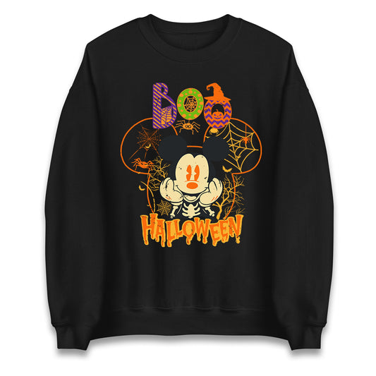 Mickey Mouse Boo Halloween Unisex Sweatshirt