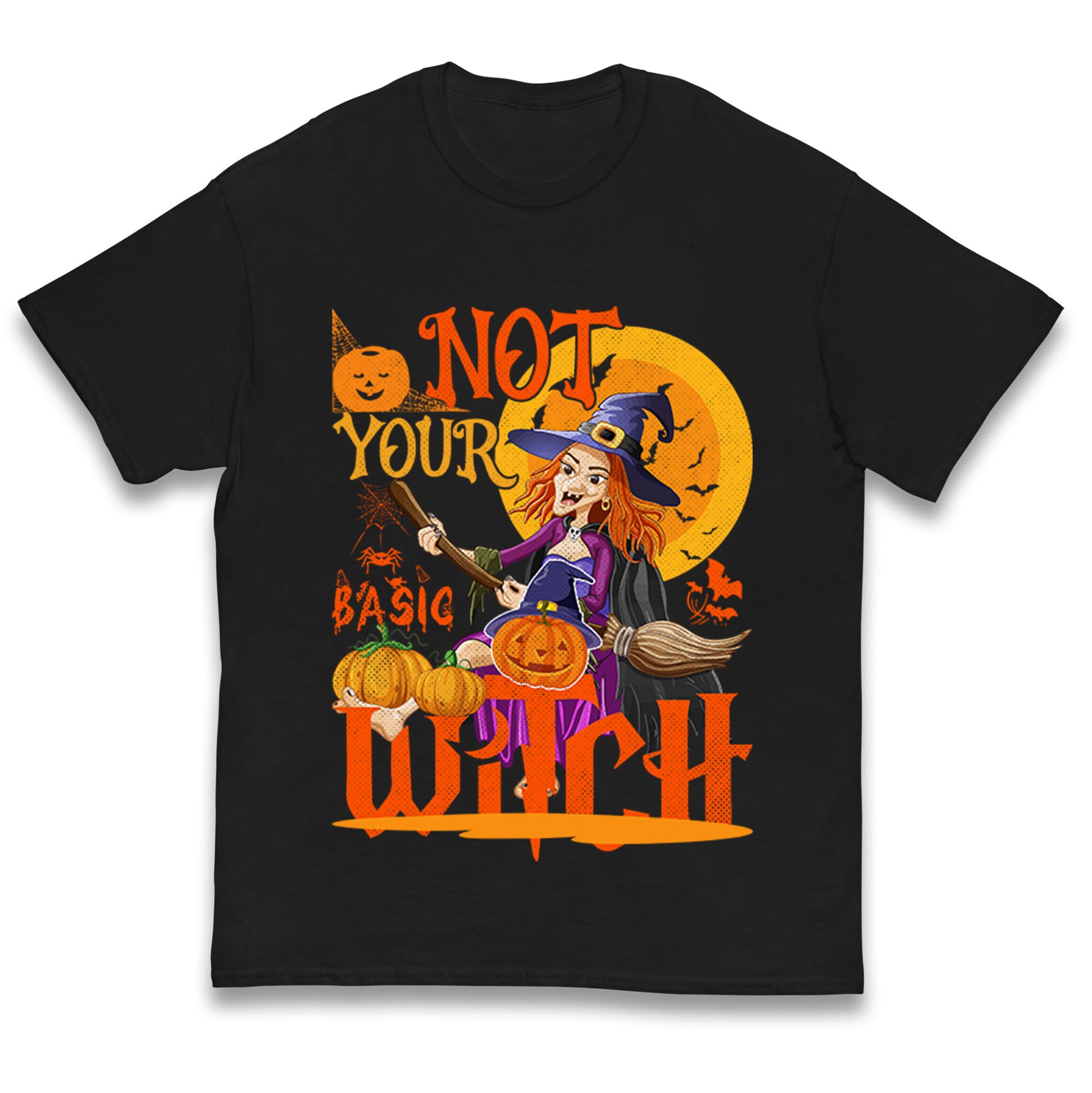 Not Your Basic Witch T Shirt