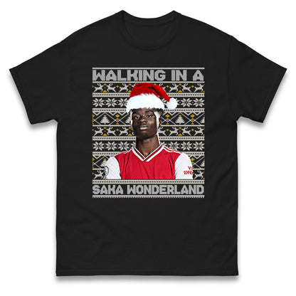 bukayo saka christmas t shirt