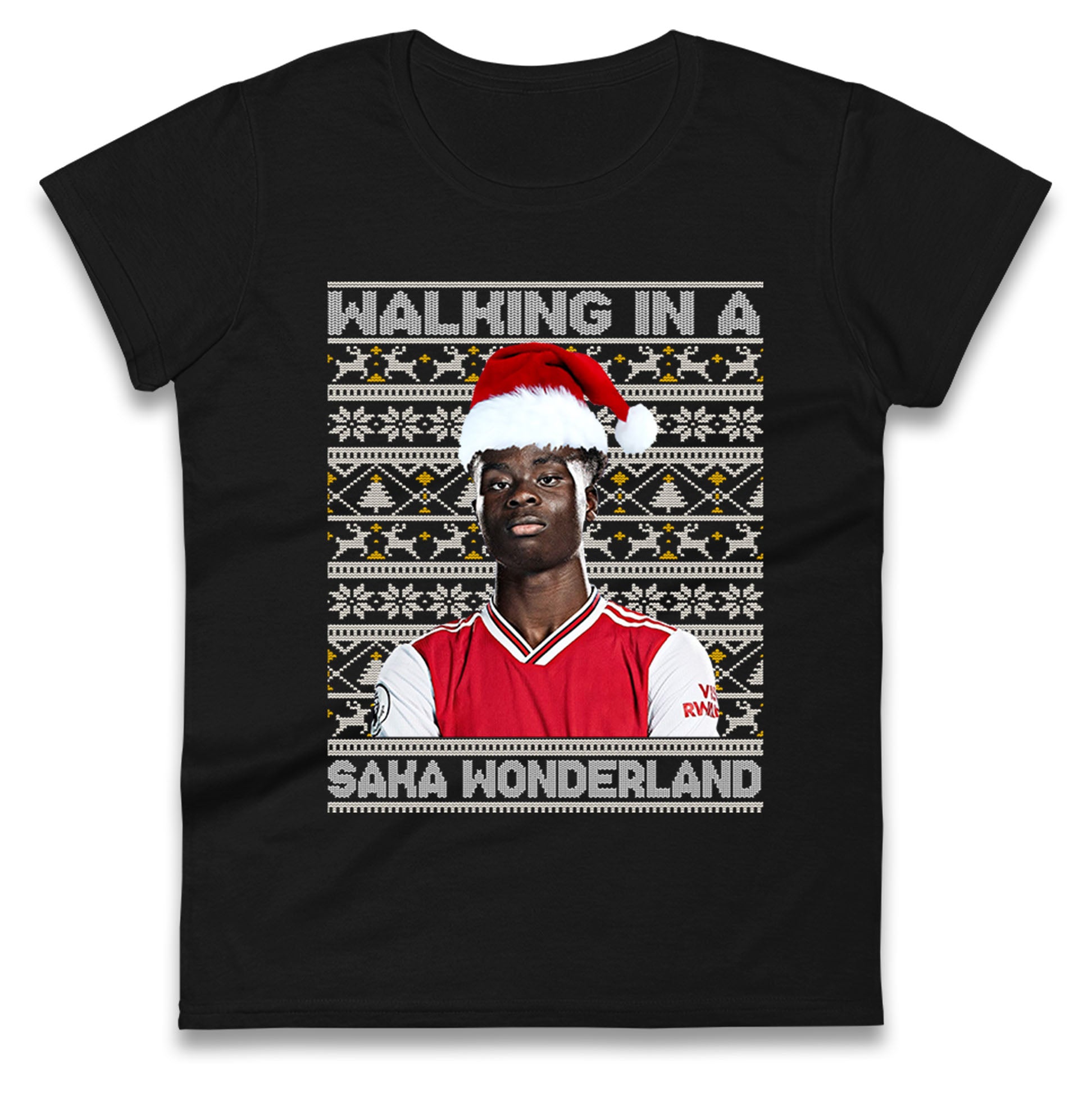 bukayo saka christmas women's top