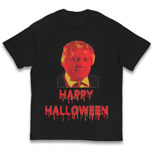 Boris Johnson Happy Halloween T Shirt
