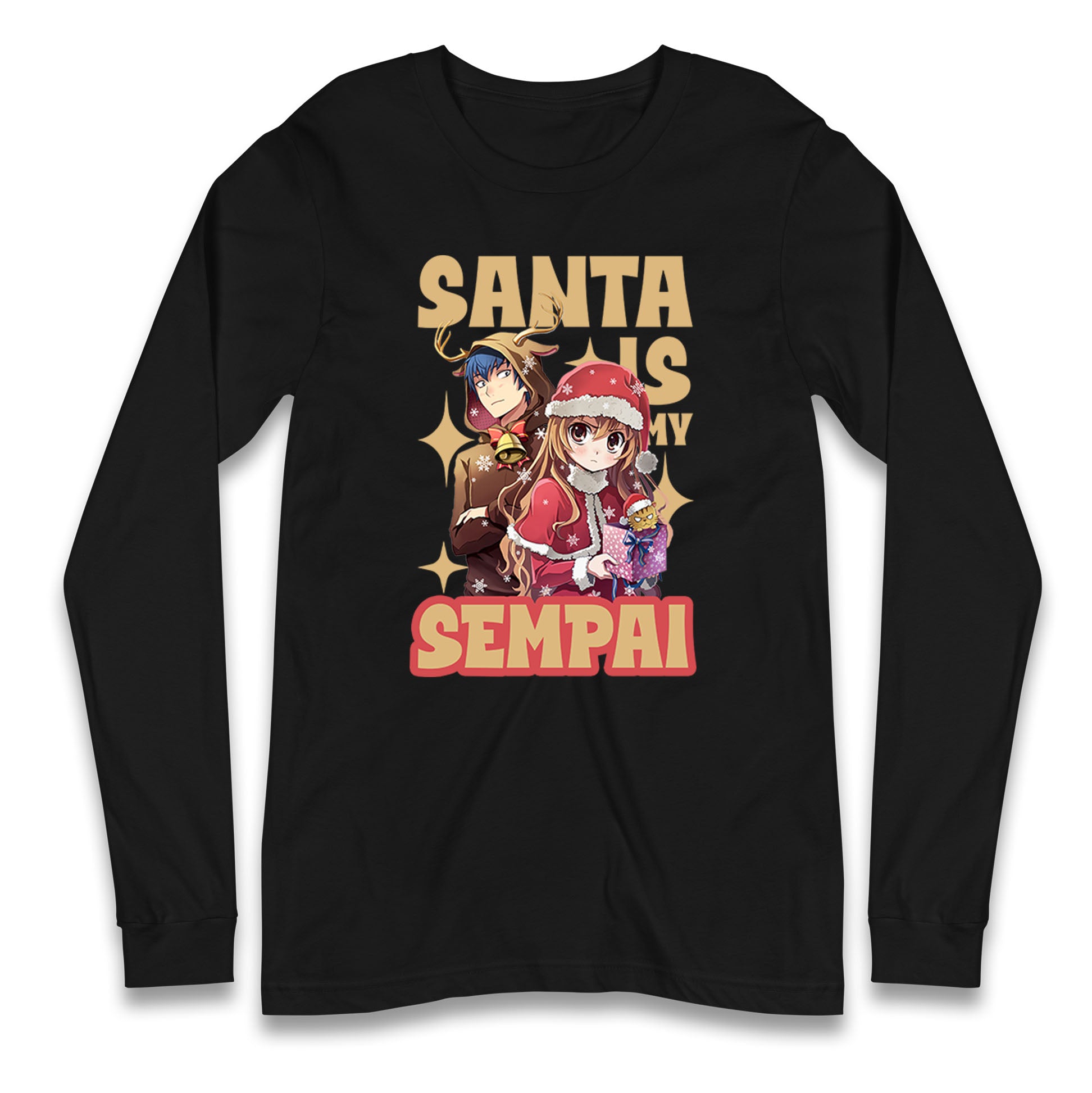 toradora anime christmas long sleeve t shirt