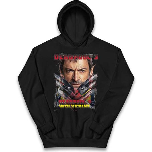 Deadpool and Wolverine 2024 Kids Hoodie