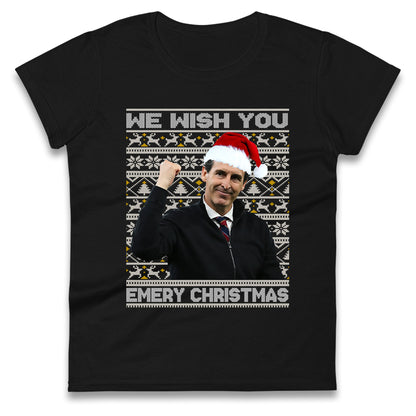 unai emery christmas womens t shirt