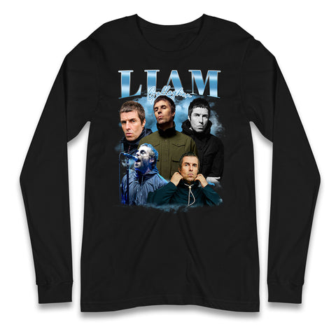 Liam Gallagher Bootleg Long Sleeve T Shirt