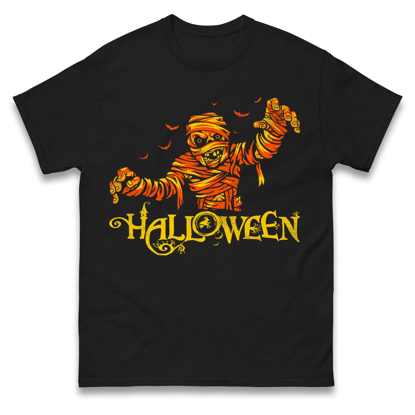 Scary Mummy Halloween t shirt
