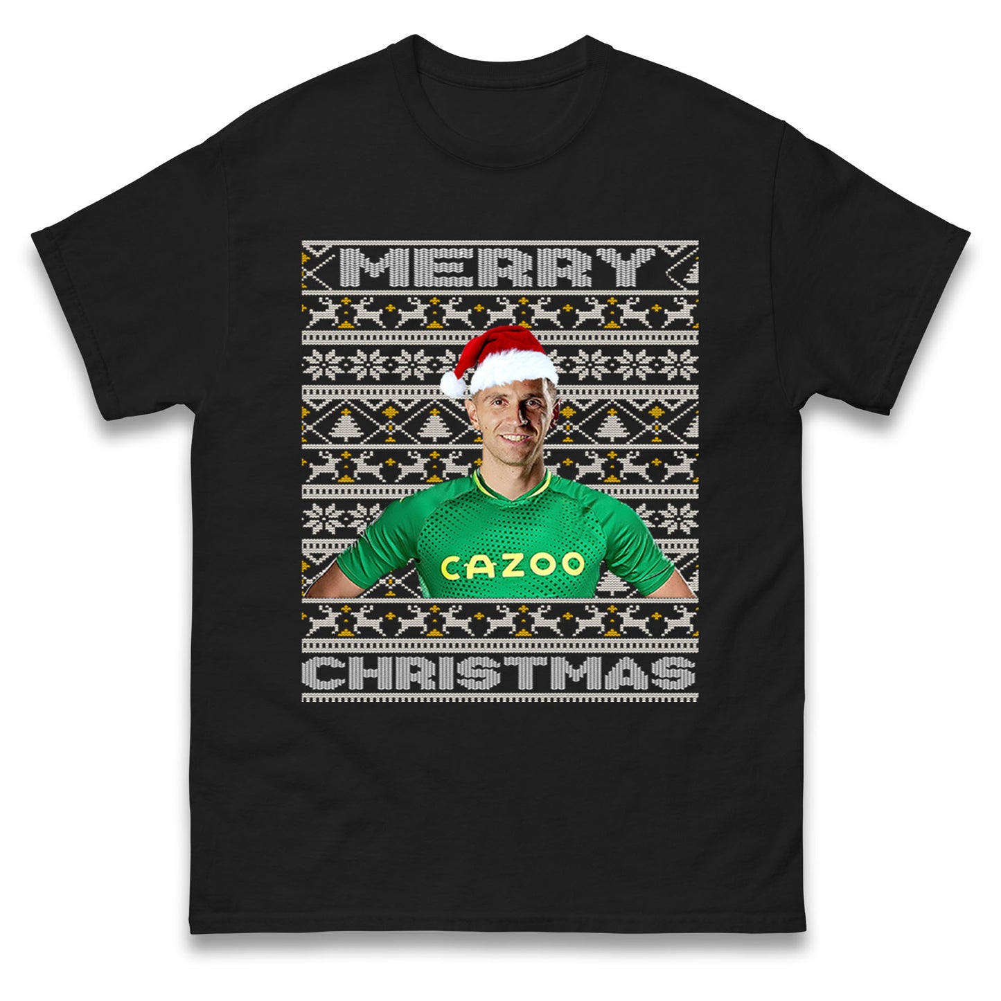 emiliano martinez christmas t shirt