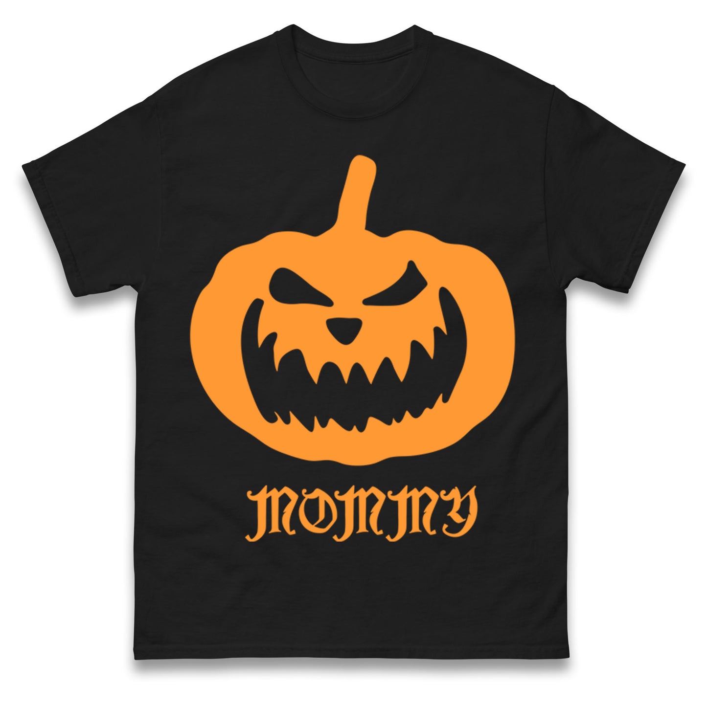 Scary Pumpkin Mommy T Shirts