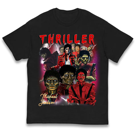 Michael Jackson Thriller Halloween Bootleg Kids T Shirt