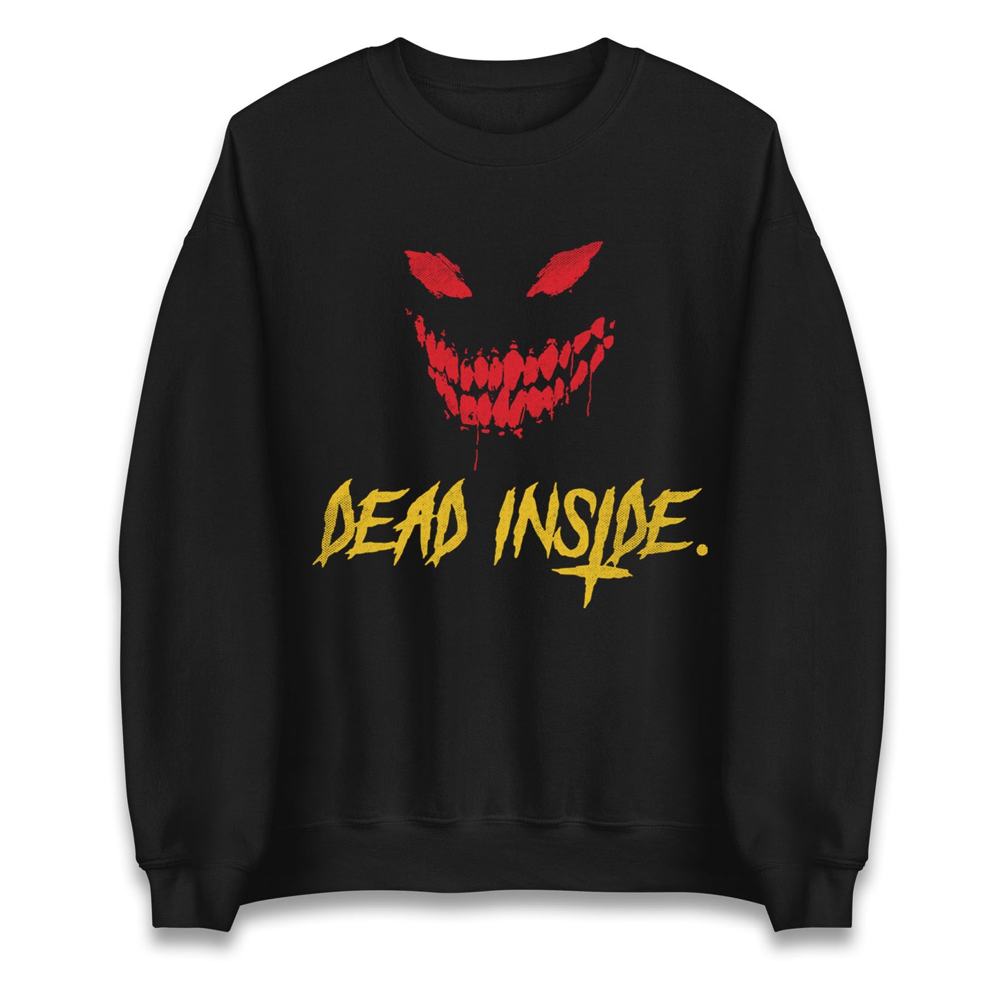 Horror Face Dead Inside Halloween Unisex Sweatshirt