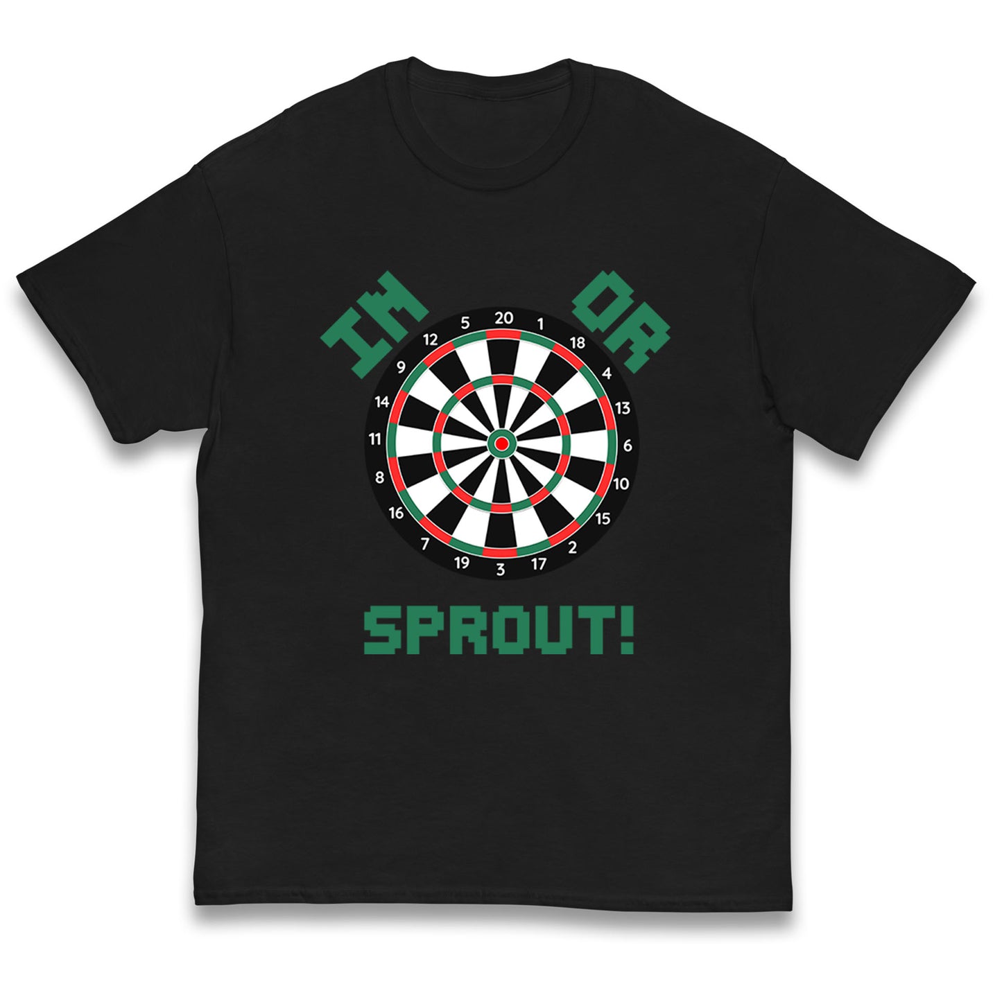 dartboard christmas t shirt