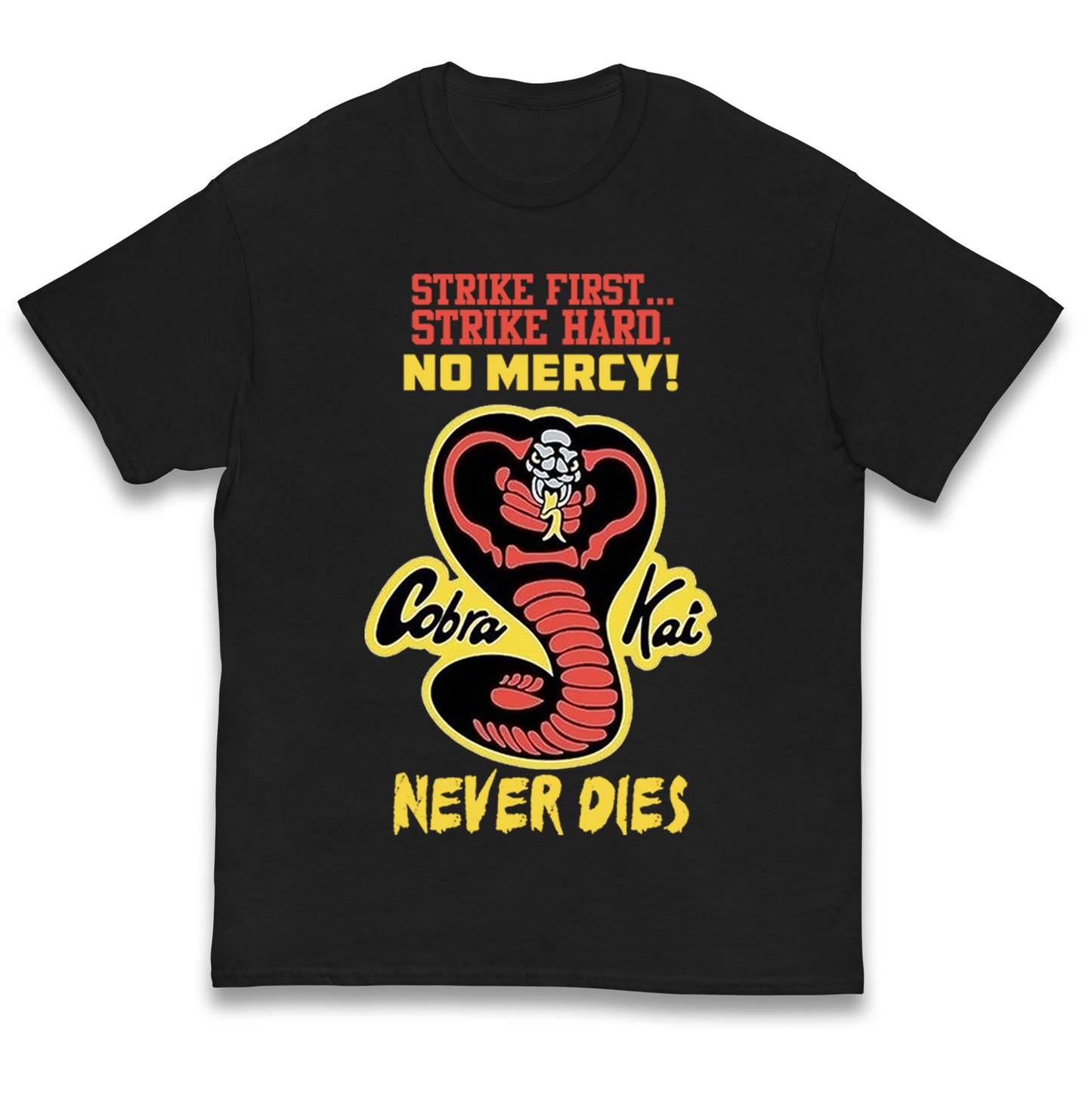 Cobra Kai Never dies Kids T Shirt