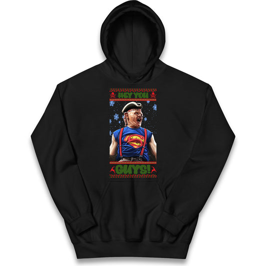 Christmas John Matuszak Sloth The Goonies Kids Hoodie