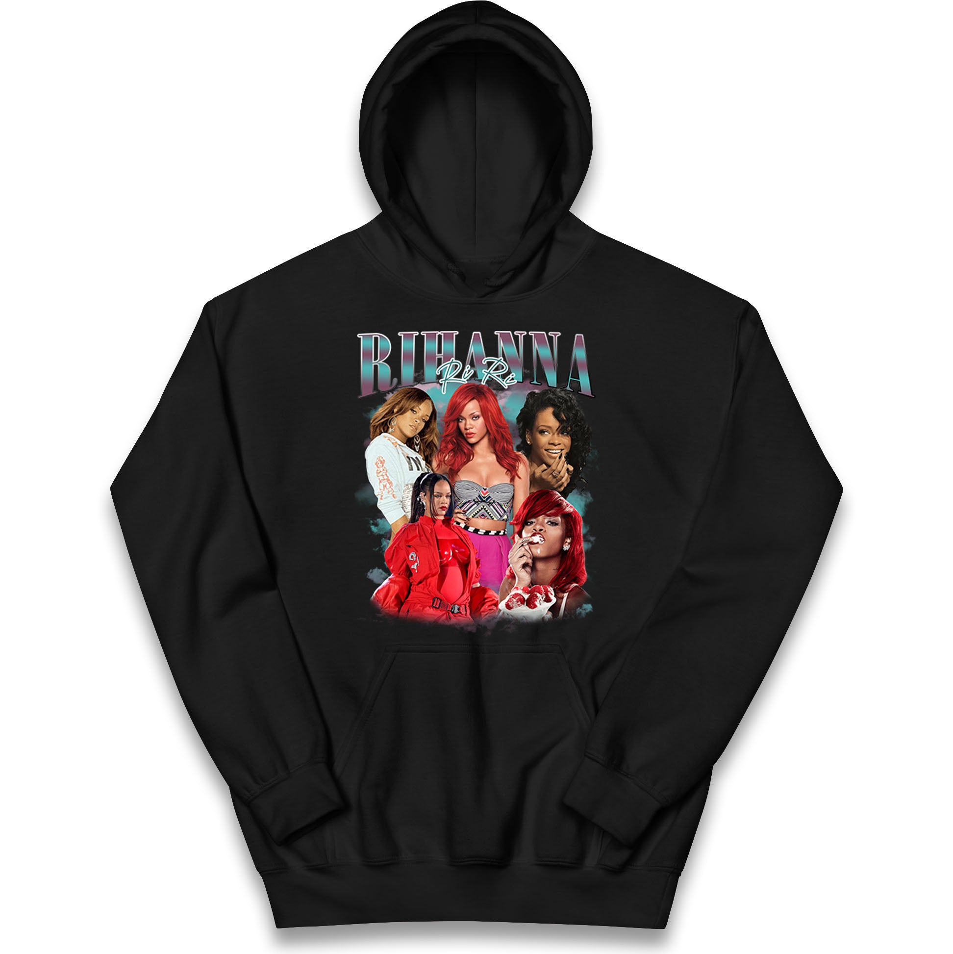 Rihanna black hoodie online