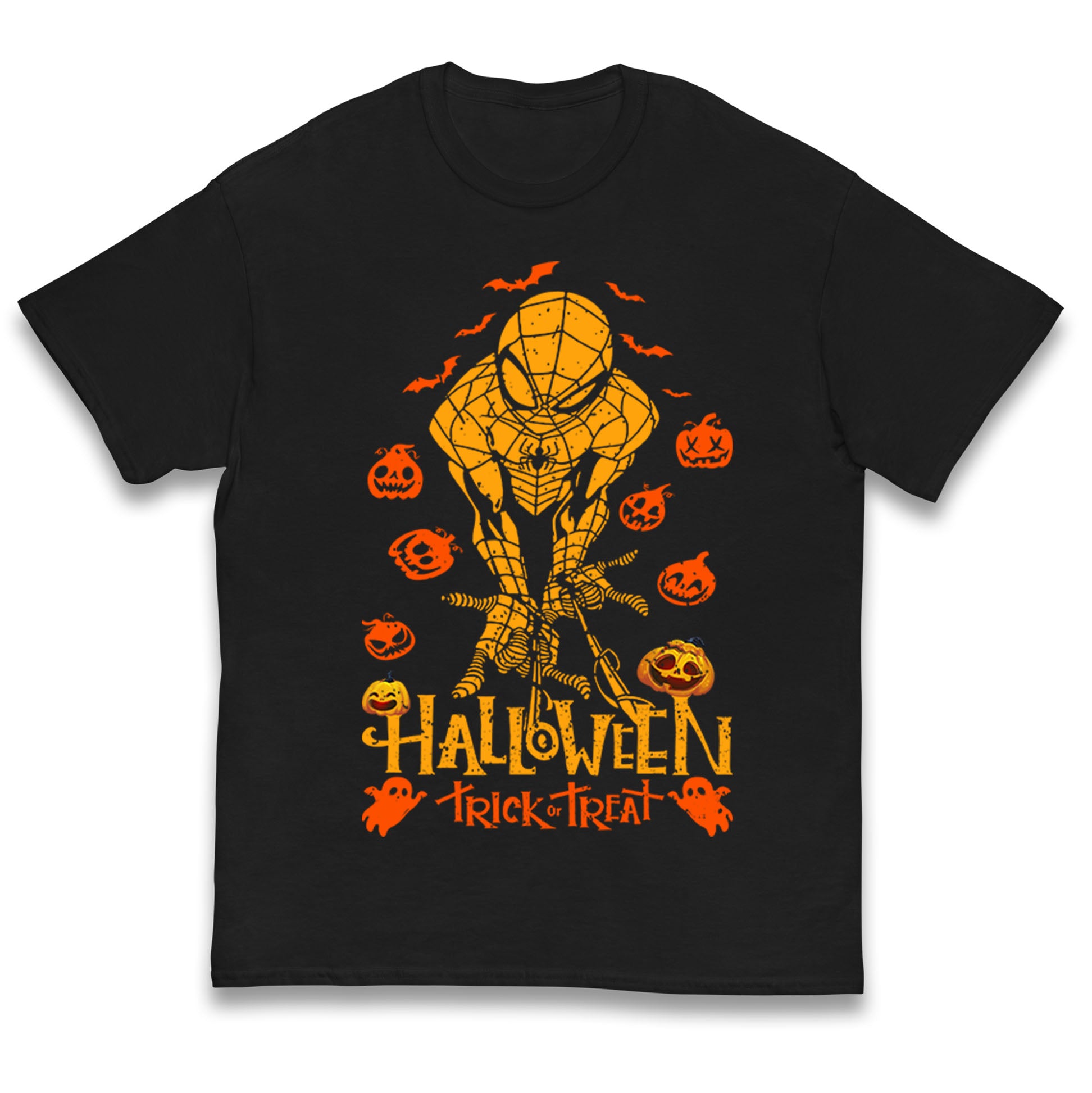 Spiderman Trick Or Treat Halloween T Shirt
