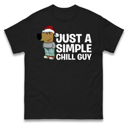 chill guy christmas t shirt