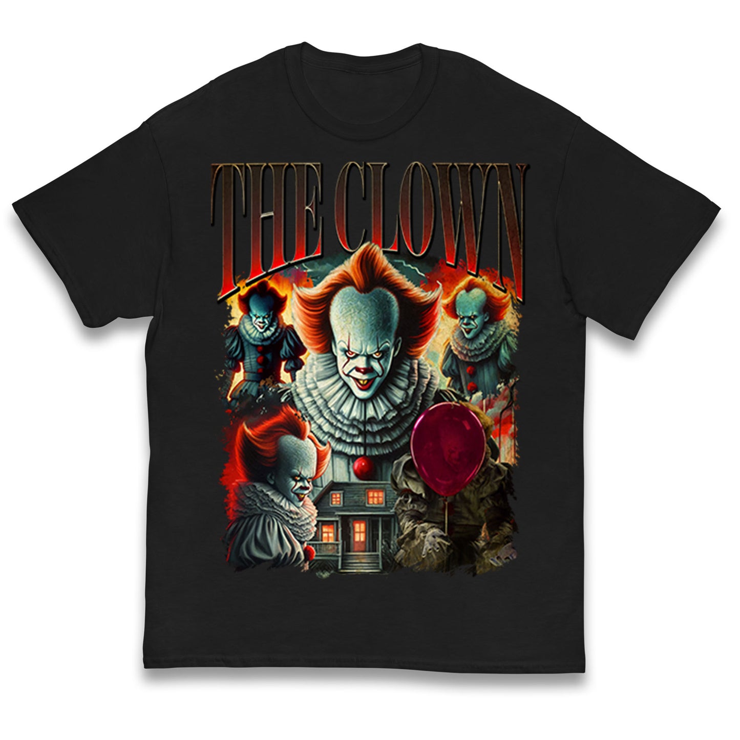 The Clown Halloween Bootleg Kids T Shirt