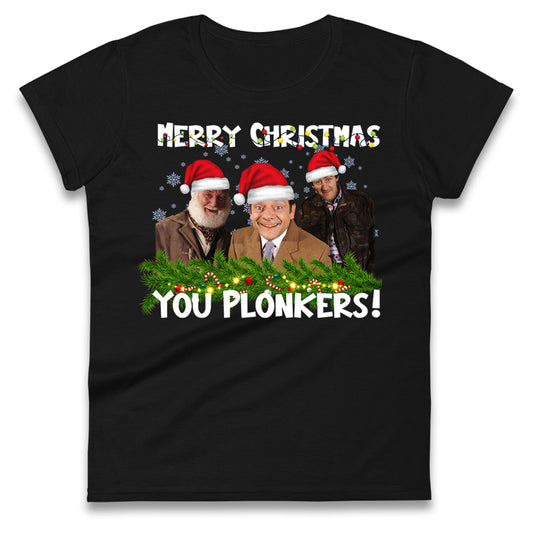 fools and horses christmas womens t shirt