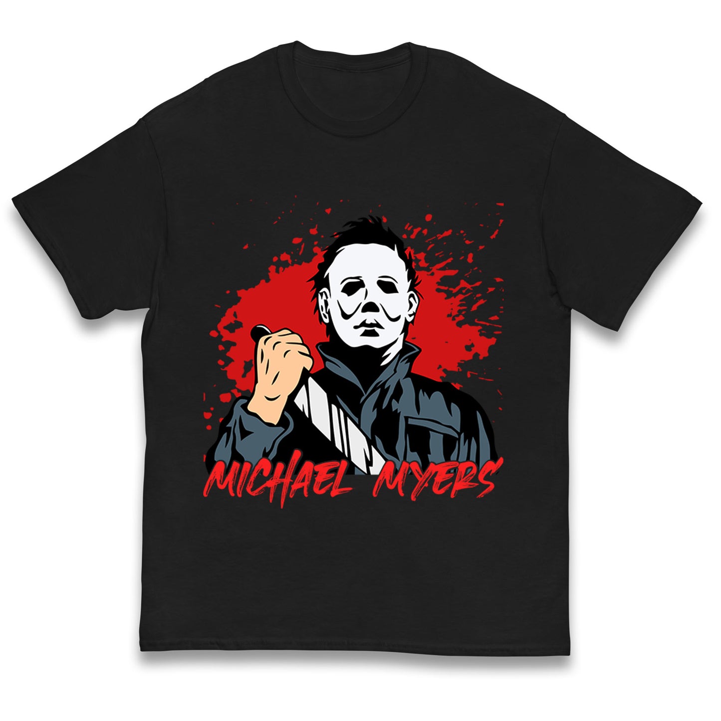 Michael Myers Horror Halloween Kids T Shirt