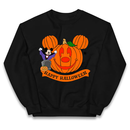 Mickey Mouse Horror Happy Halloween Kids Jumper