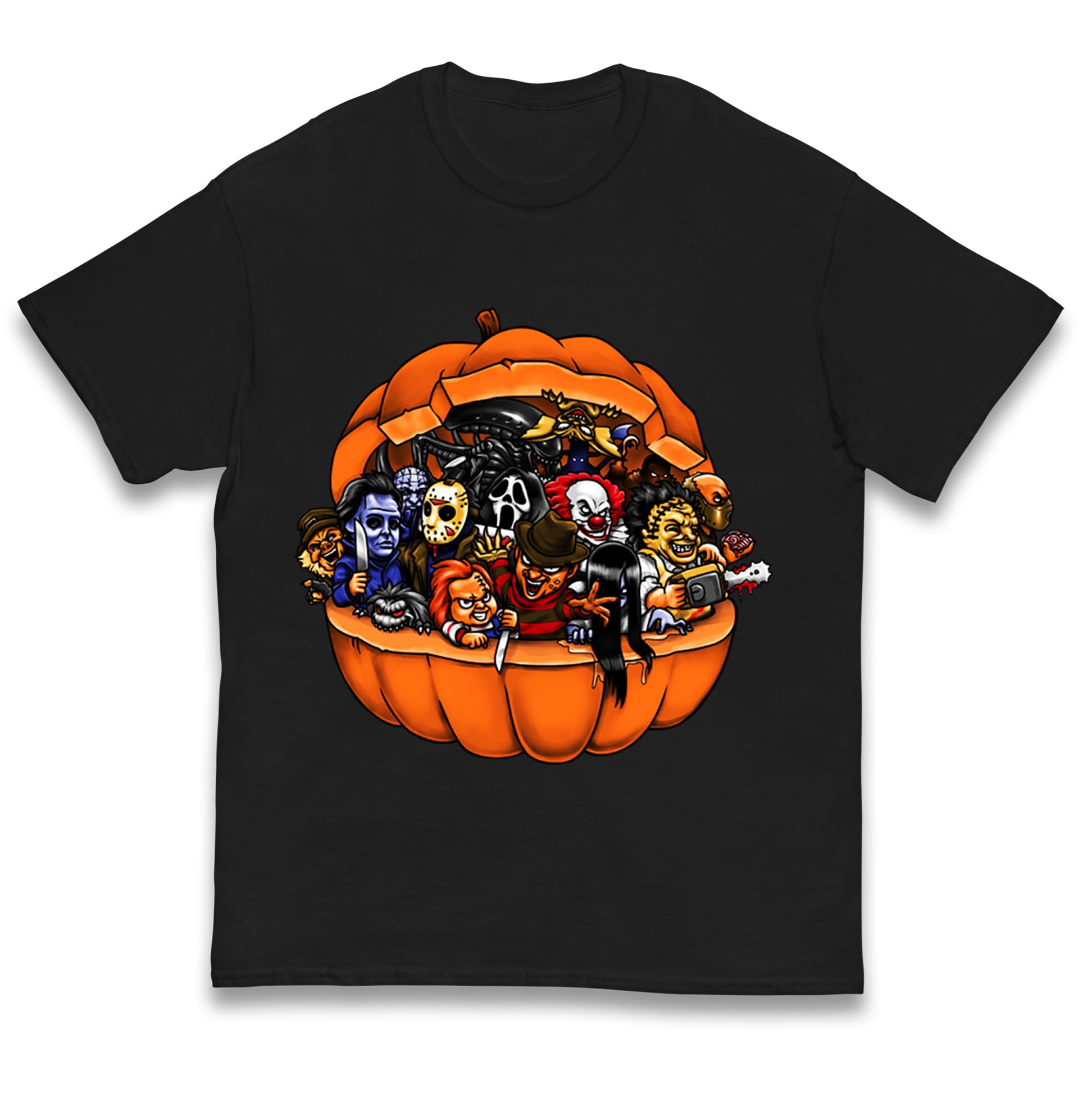 Super Villains Horror Friends Halloween T Shirt
