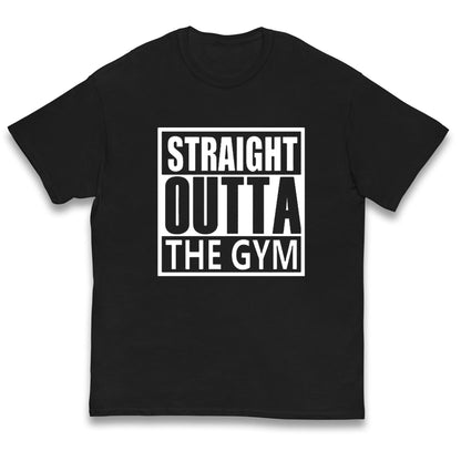 Staight Outta The Gym Kids T Shirt