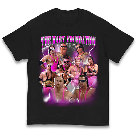 The Hart Foundation Bootleg Kids T Shirt