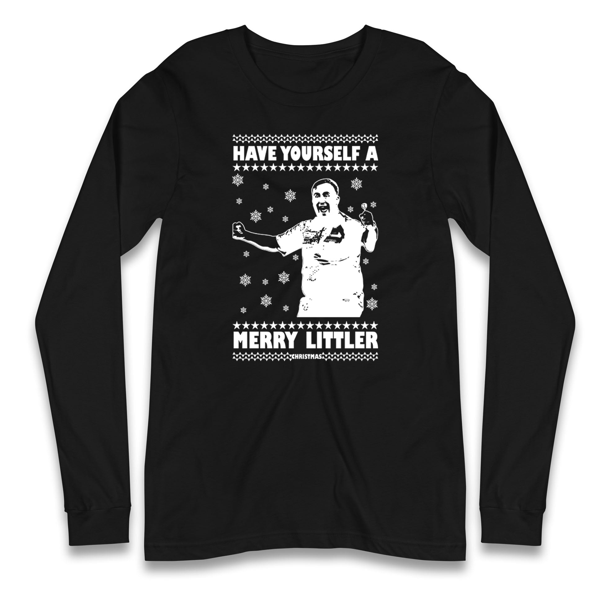 luke littler christmas long sleeve t shirt