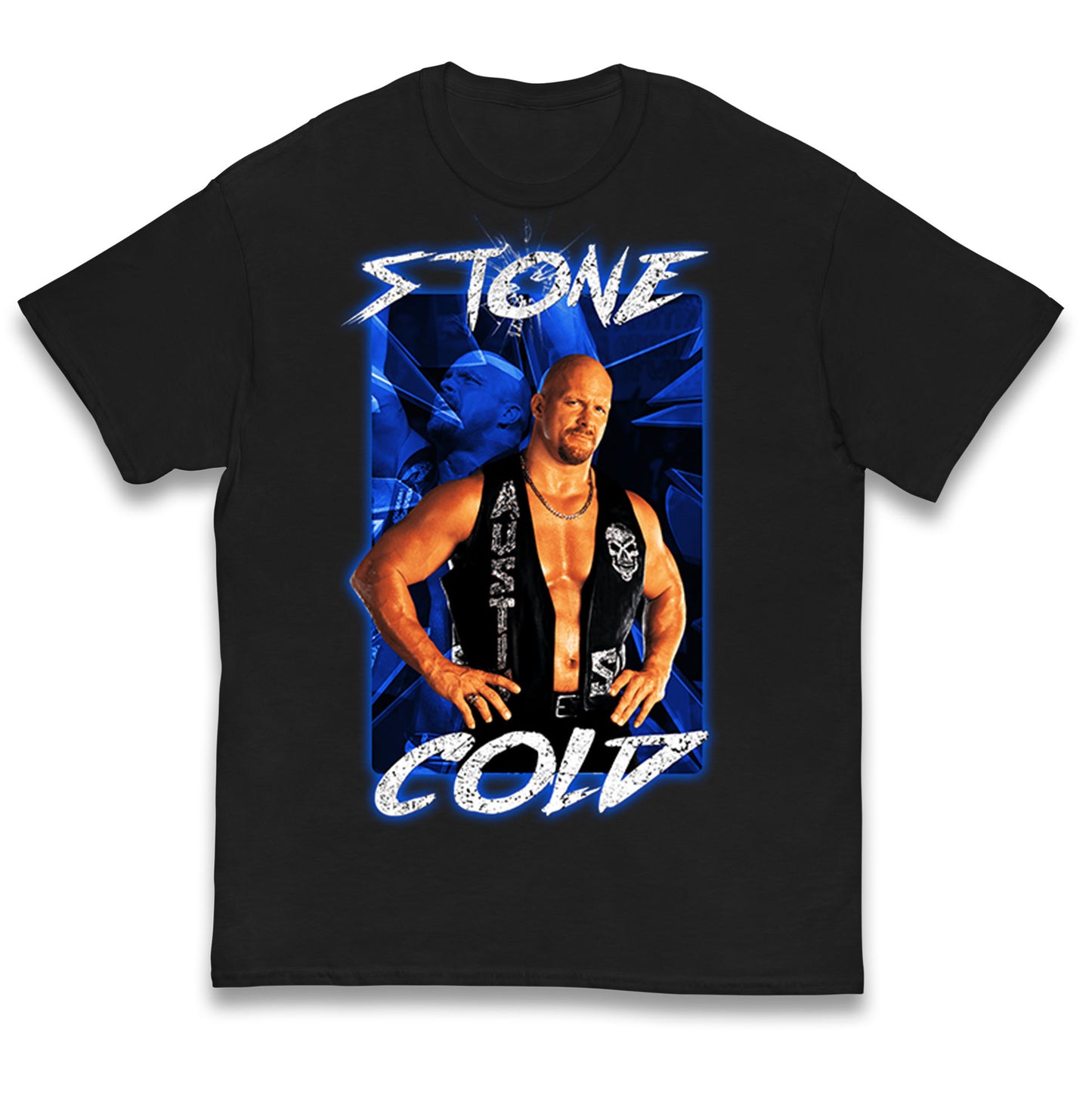 Stone Cold wwe Bootleg Kids T Shirt