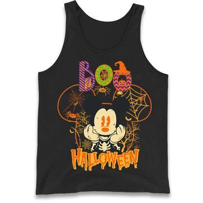 Mickey Mouse Boo Halloween Tank Top