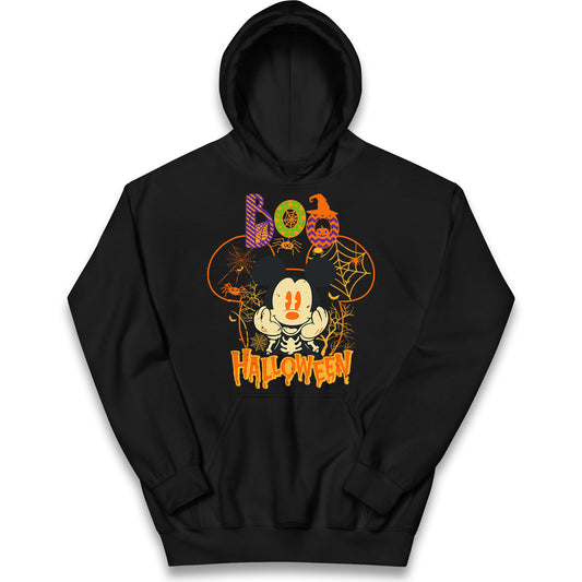 Mickey Mouse Boo Halloween Kids Hoodie