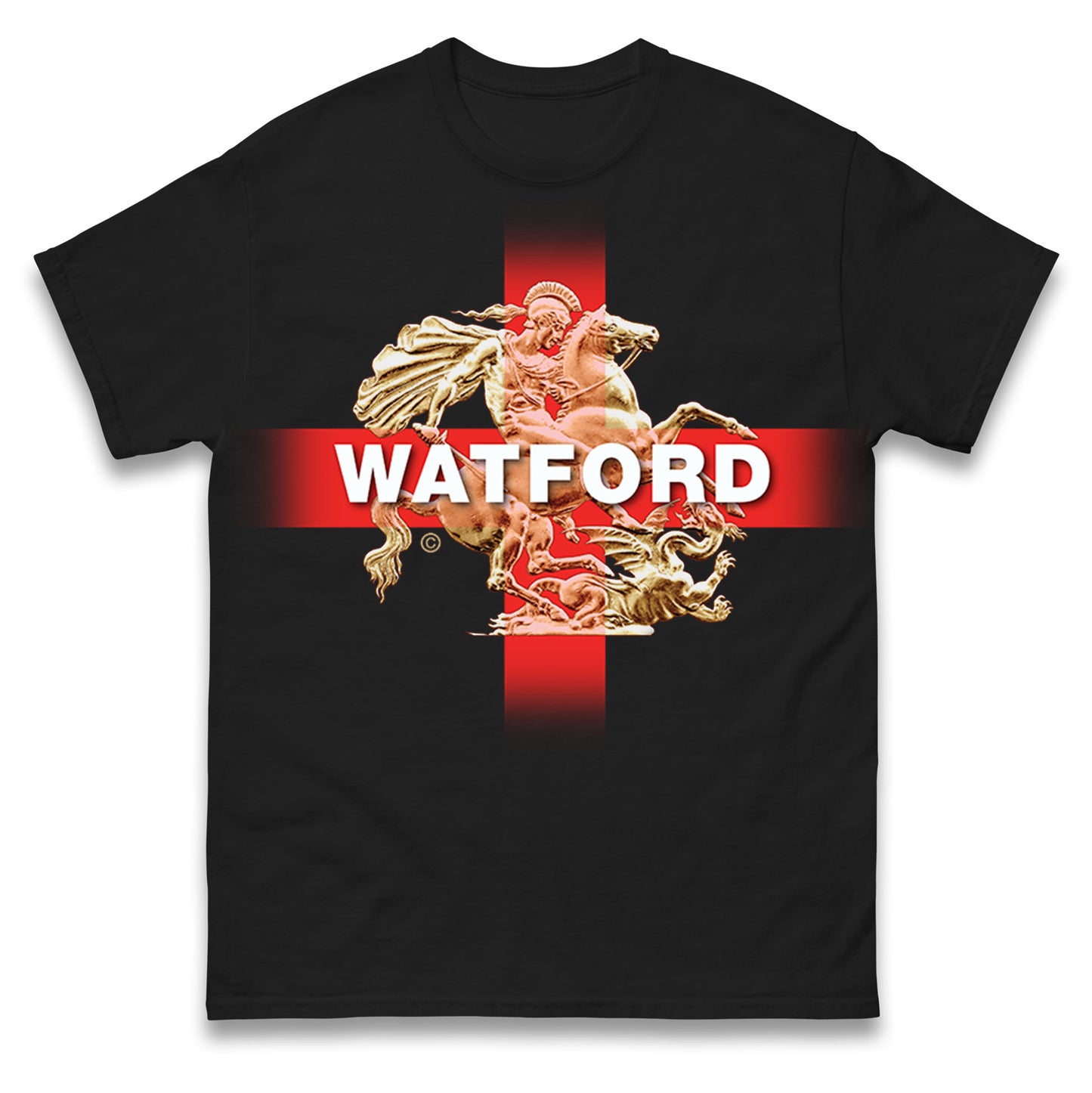 Watford Football Club Mens Tee Top