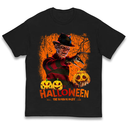 Freddy Krueger Halloween Horror Night Kids T Shirt