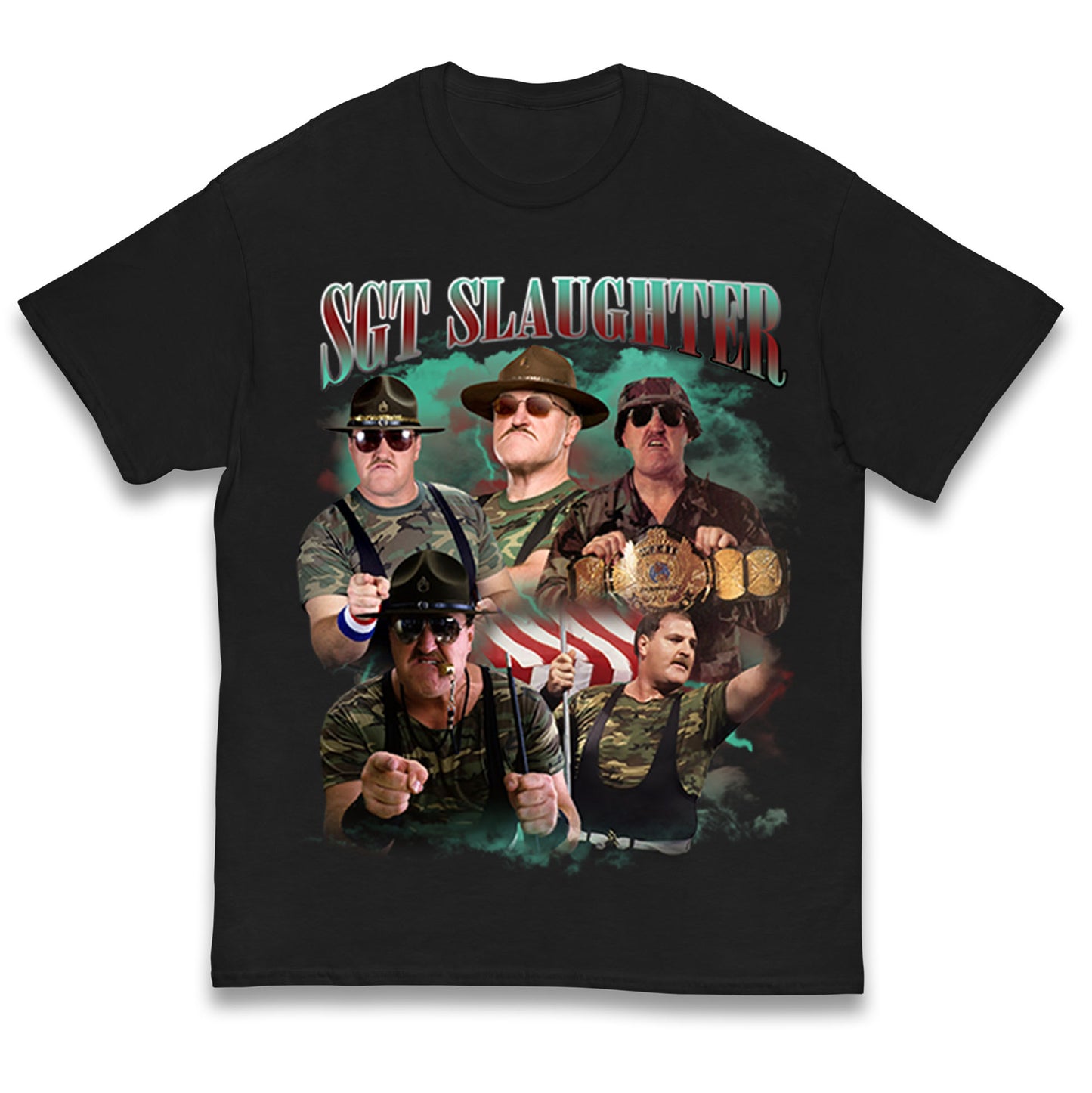 Sgt Slaughter Bootleg Kids T Shirt