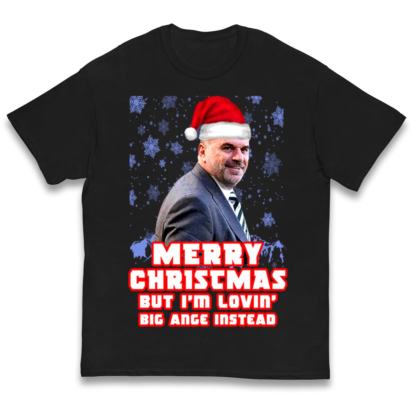 Merry christmas Ange Postecoglou Kids T Shirt