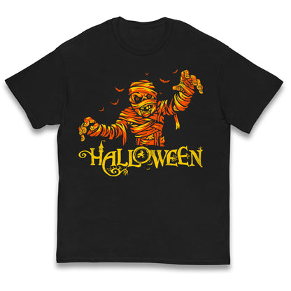 Scary Mummy Halloween T Shirt
