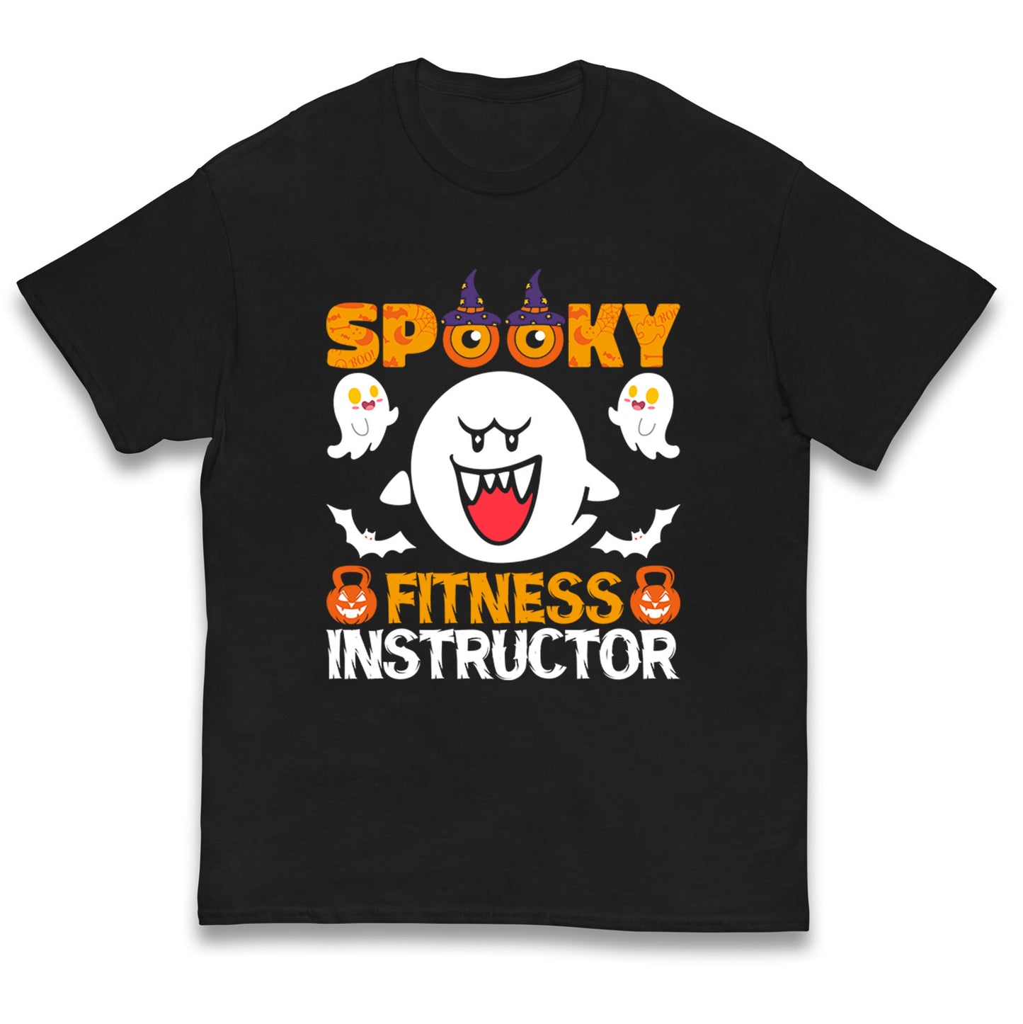 Spooky Fitness Instructor Halloween T Shirt
