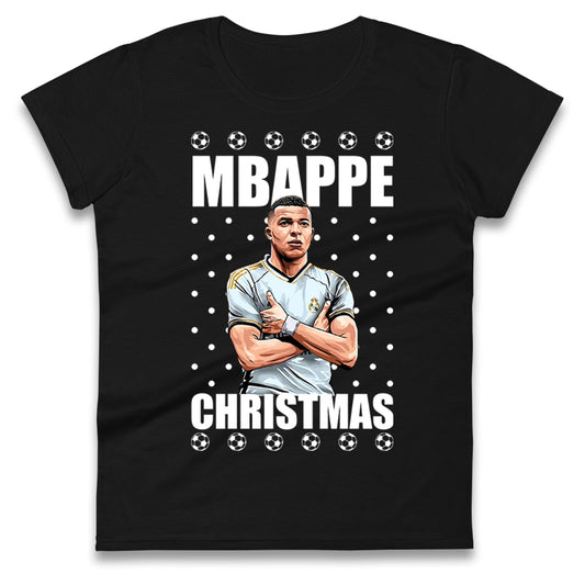 kylian mbappe christmas womens t shirt