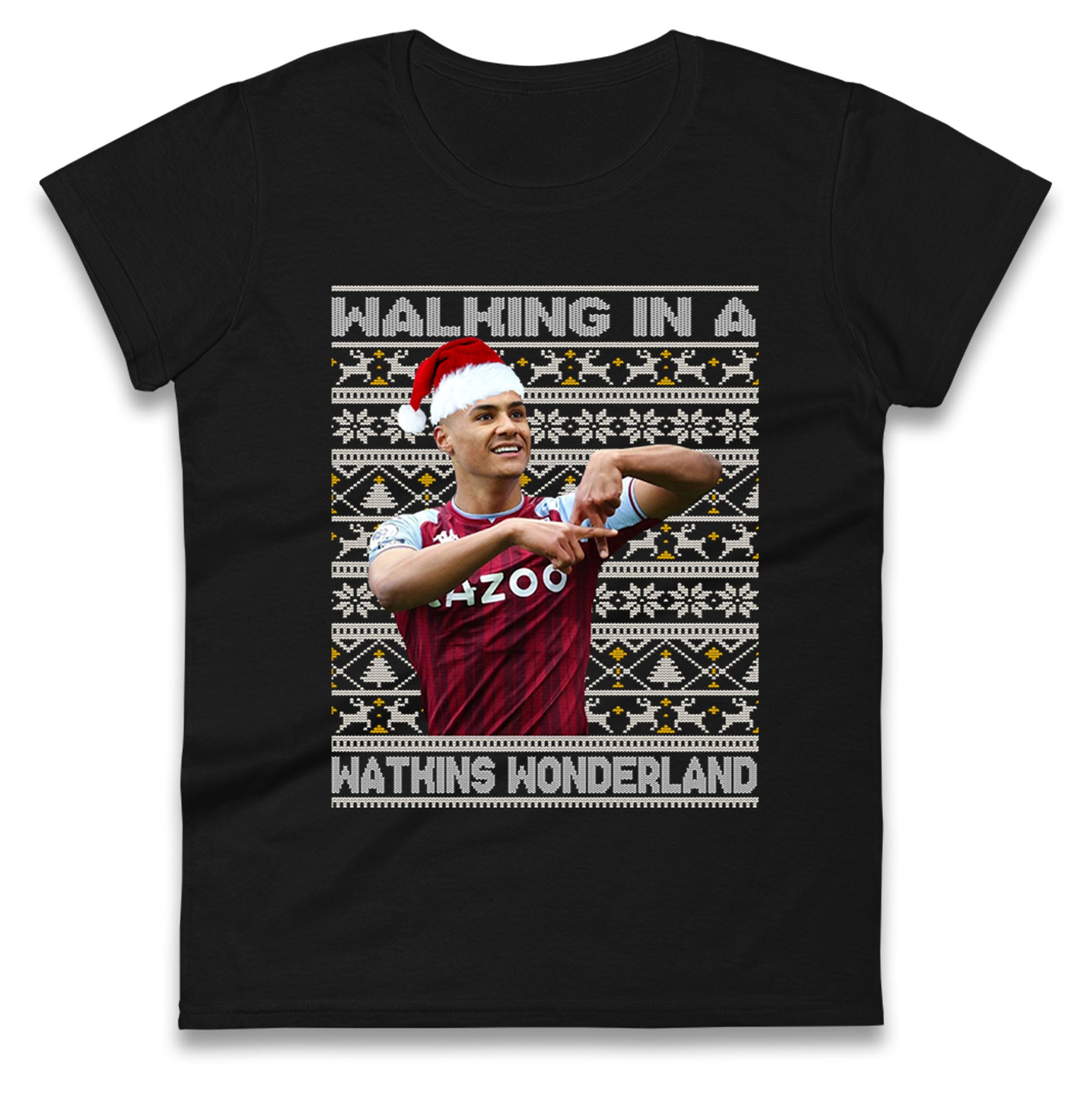 ollie watkins christmas womens t shirt