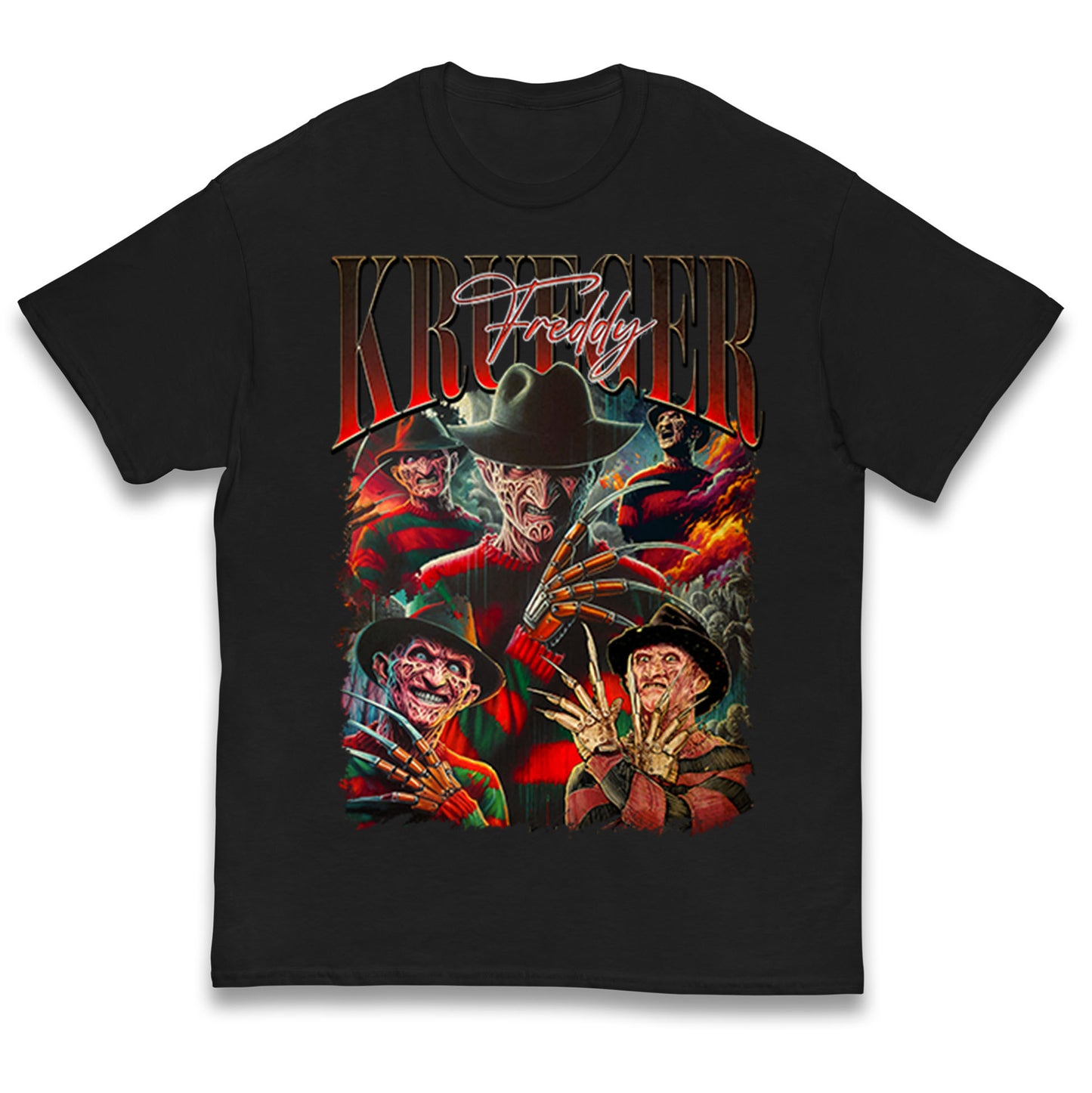 Freddy Krueger Halloween Bootleg Kids T Shirt