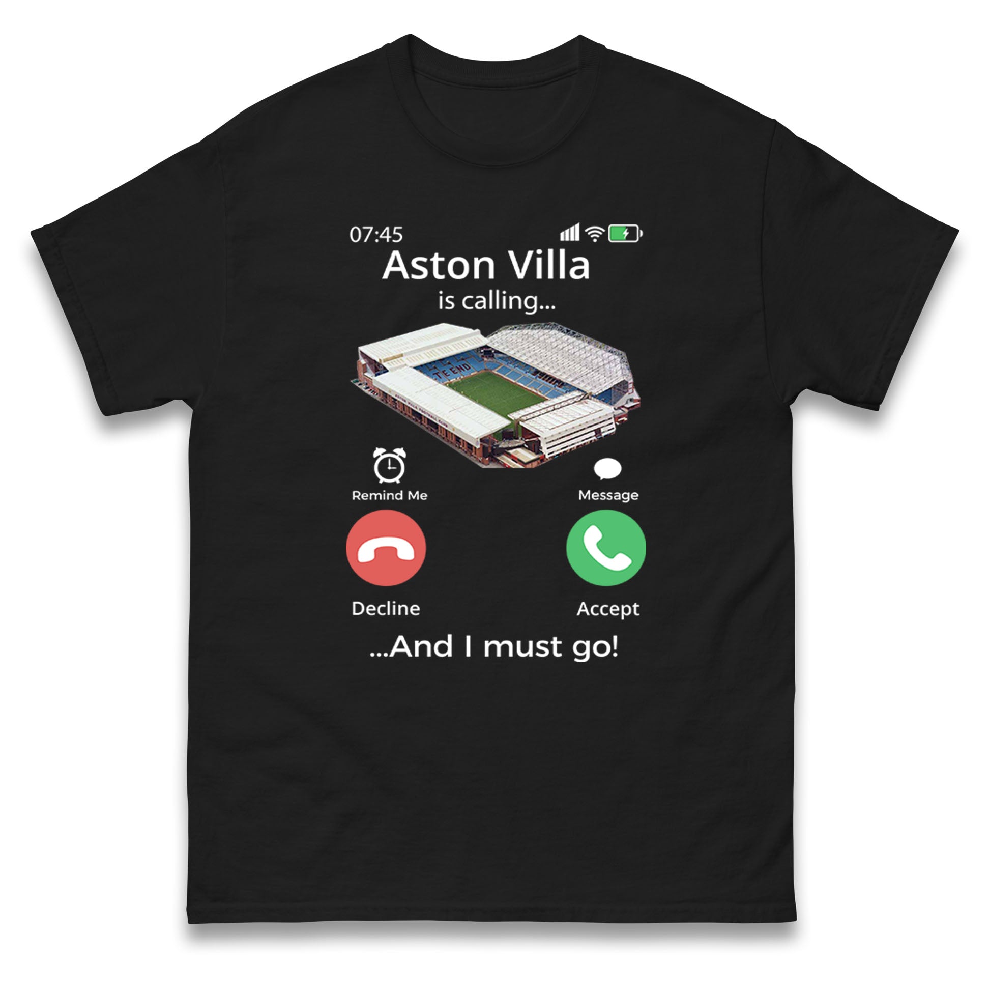 aston villa t-shirt