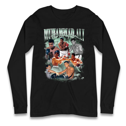 Muhammad Ali The Greatest Long Sleeve T Shirt