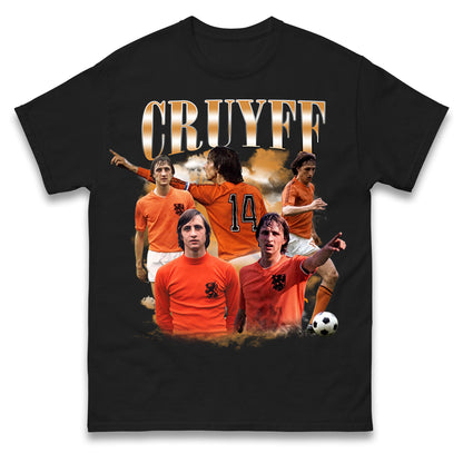 Johan Cruyff Bootleg Football T Shirt