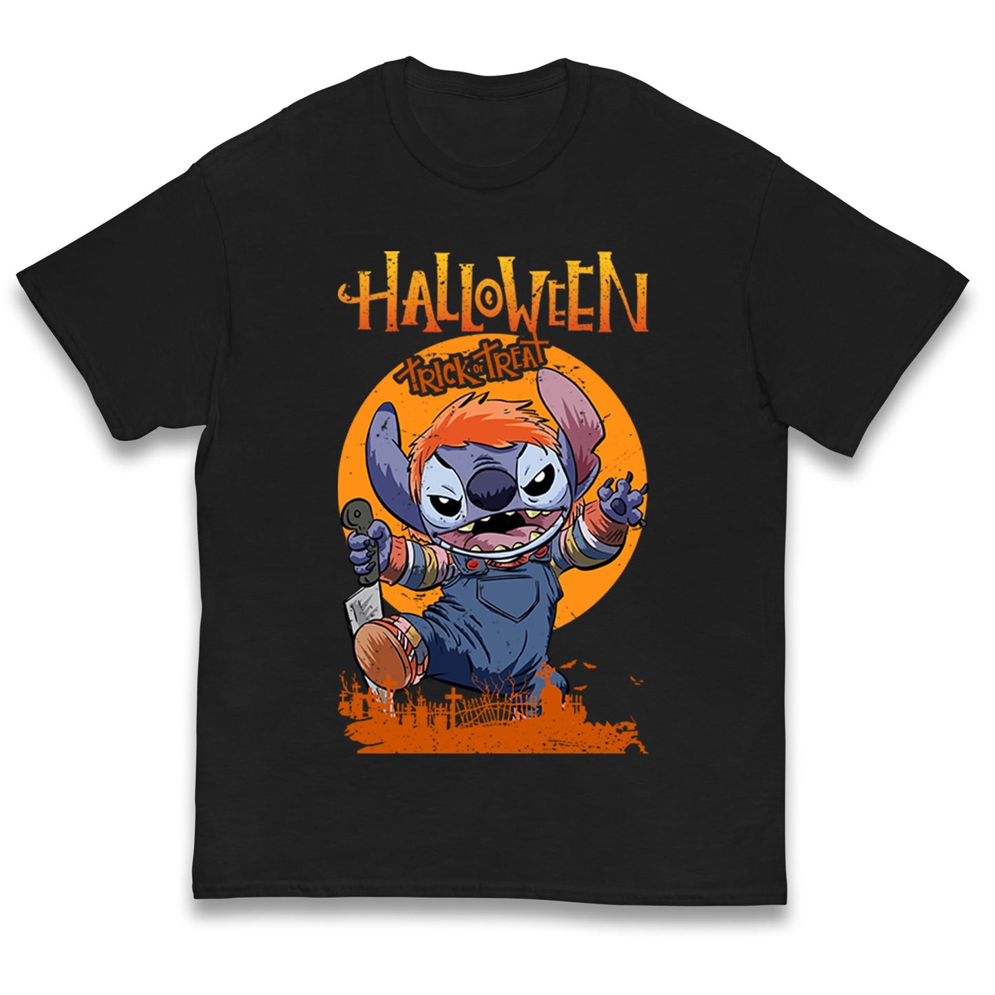 Lilo And Stitch Halloween Kids T Shirt