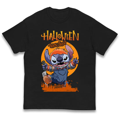 Lilo And Stitch Halloween Kids T Shirt