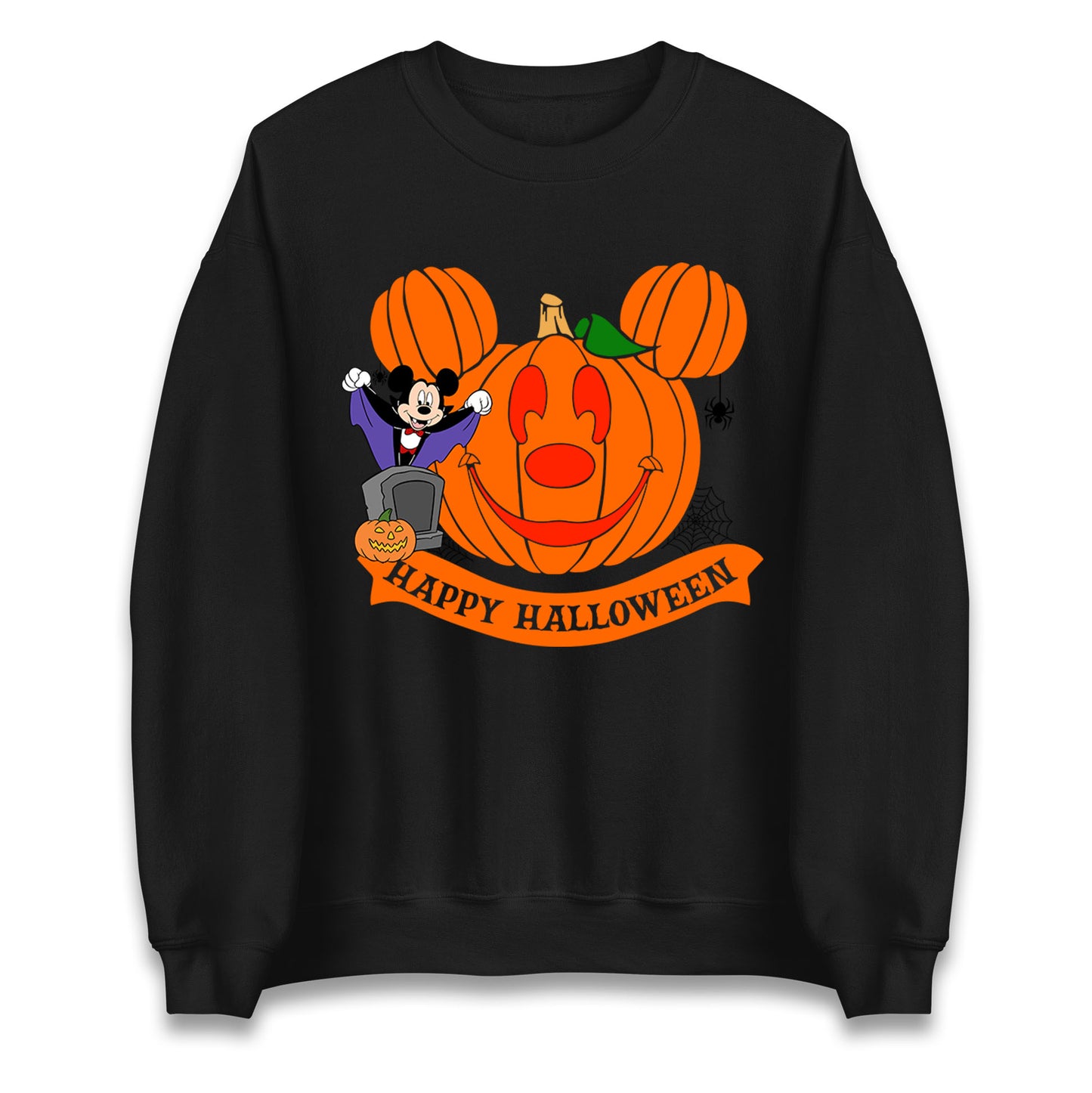 Mickey Mouse Horror Happy Halloween Unisex Sweatshirt