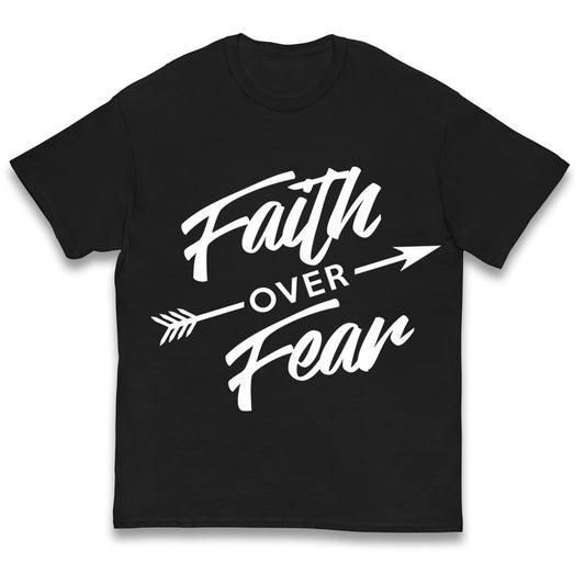 Faith Over Fear Kids T Shirt