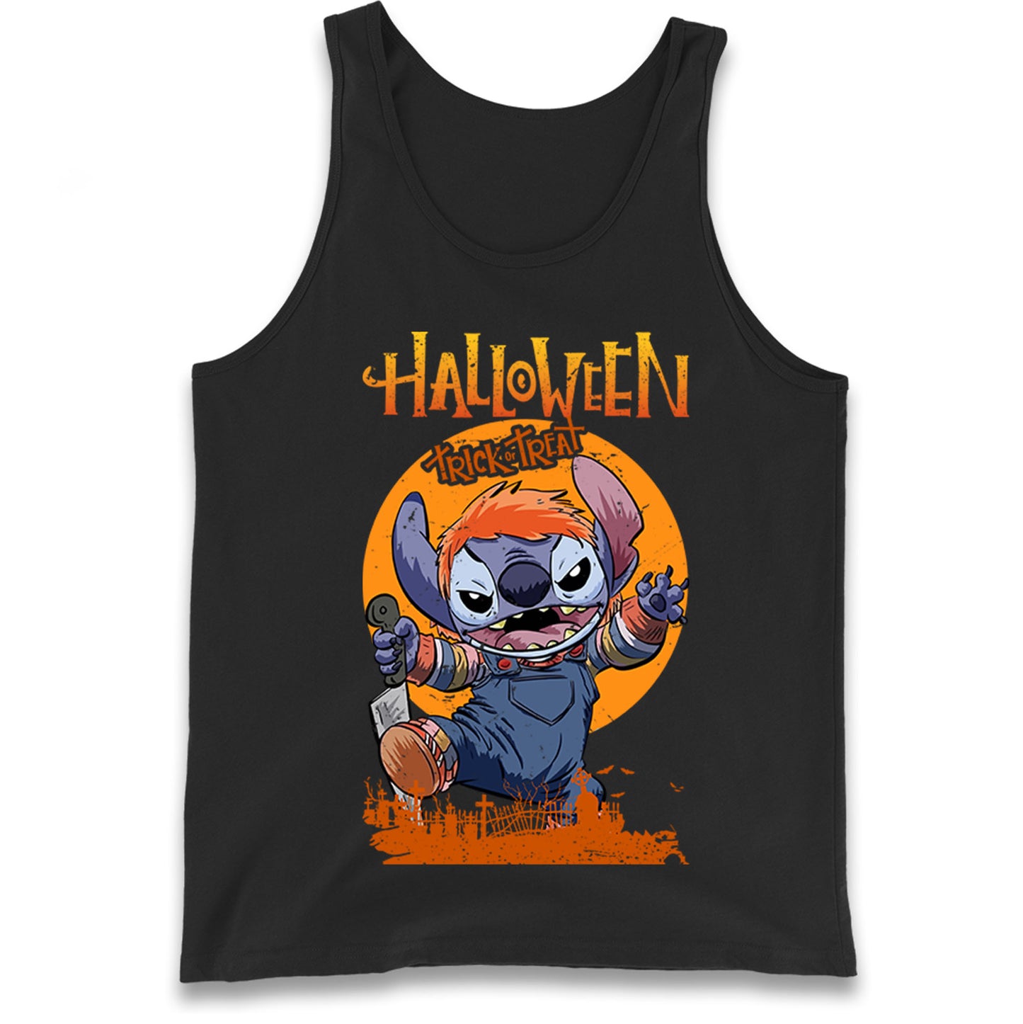 Lilo And Stitch Halloween Tank Top